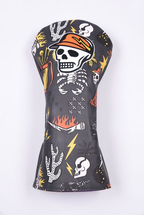 【26SS】 DVG OUT OF BOUNDS DR HEAD COVER /  アウトオブバウンズ ドライバー ヘッドカバー (グレー)