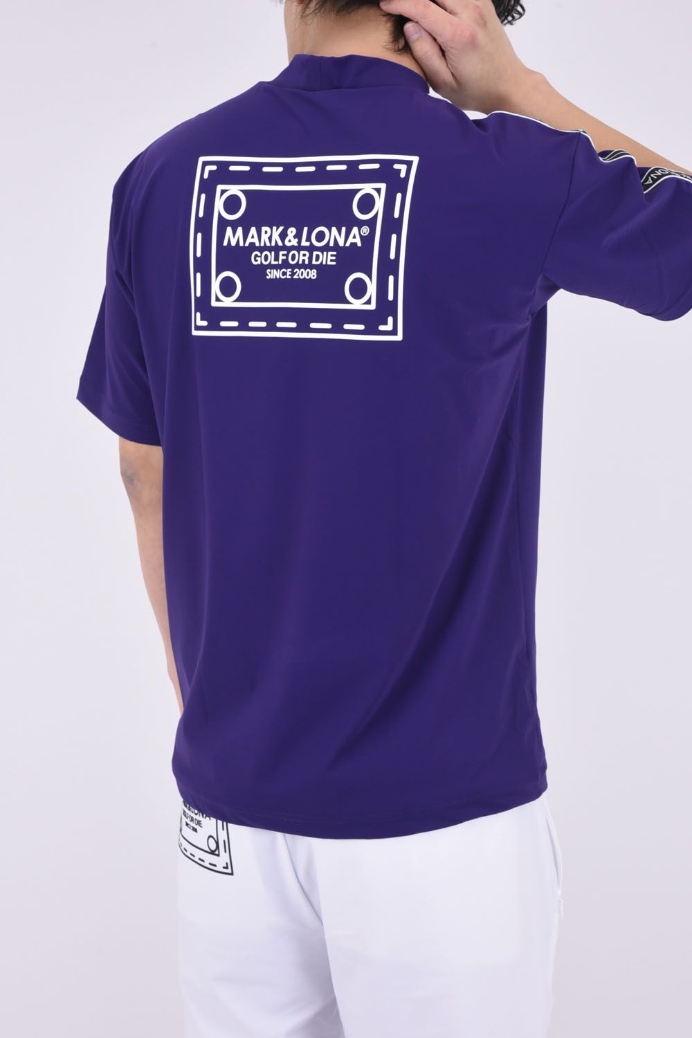 MARK&LONA - HERALD®️-FIT TEE / グログラン風テープ オーバー