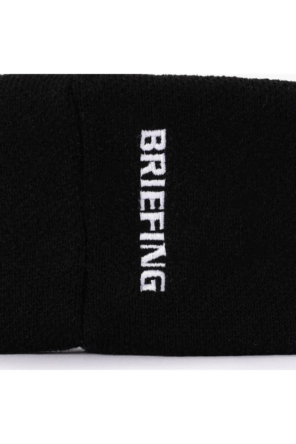 【26AW】 MEN’S KNIT VISOR / ブランドロゴ ニットサンバイザー (ブラック)