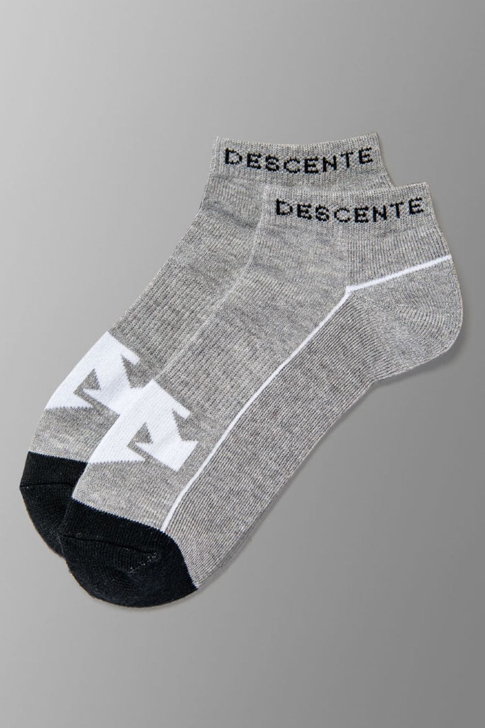 DESCENTE GOLF - 定番アンクルソックス 2足セット (ホワイト