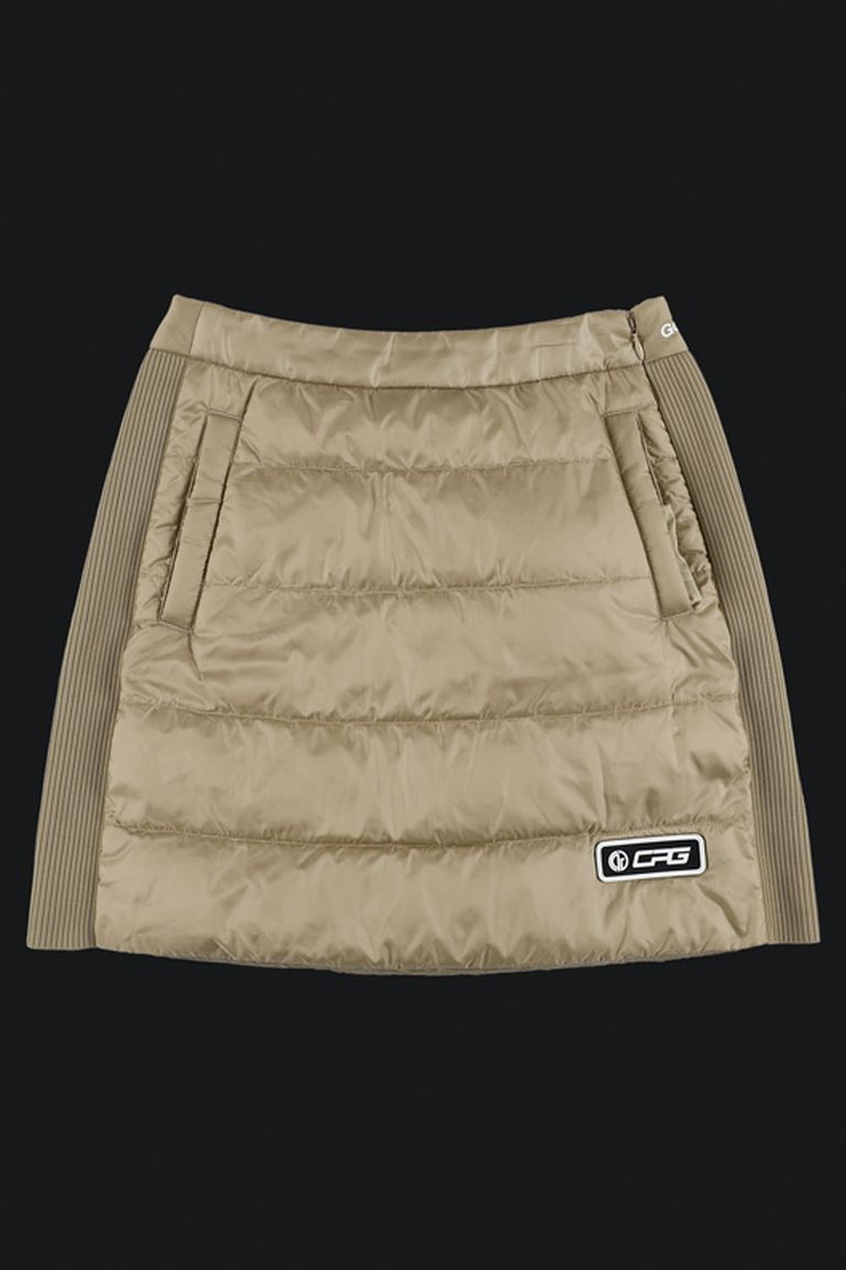CPG GOLF - 【レディース】 SIDE KNIT DOWN SKIRT / サイドニット 