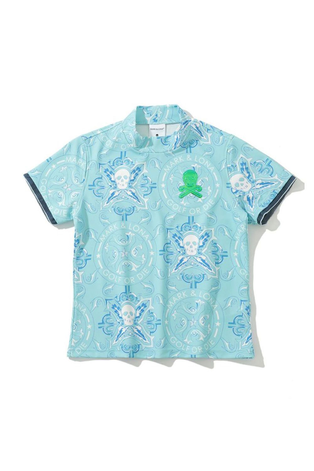MARK&LONA - 【レディース】 PAVE ZIP MOCK TEE / ハーフジップ