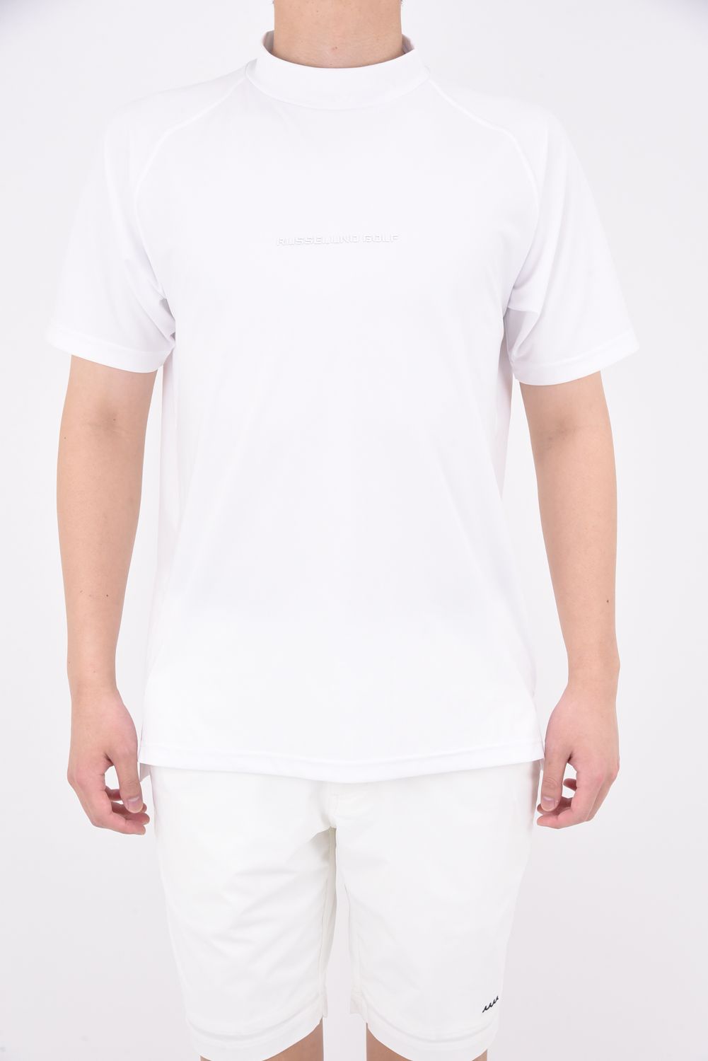 BIG LUCHA HIGHNECK TEE / ルチャロゴ ハイネック Tシャツ ホワイト