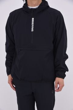 【25AW】 POCKETABLE WIND ANORAK / ポケッタブル アノラックライトパーカー (ブラック)
