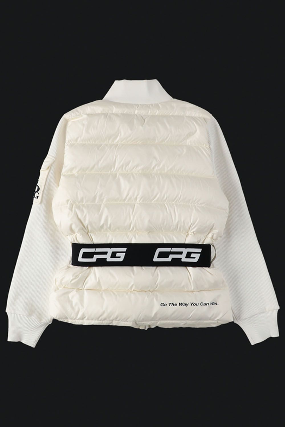 CPG GOLF - 【レディース】 SLEEVE KNIT DOWN JACKET / スリーブニット