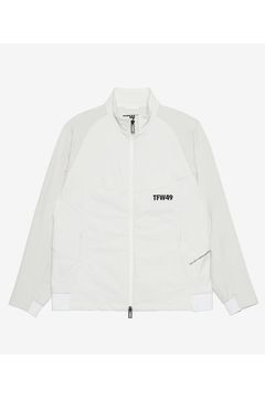 【25AW】【レディース】 MULTI WARM BLOUSON / マイクロナイロンファイバー 裏起毛 ジップブルゾン (ライトグレー)