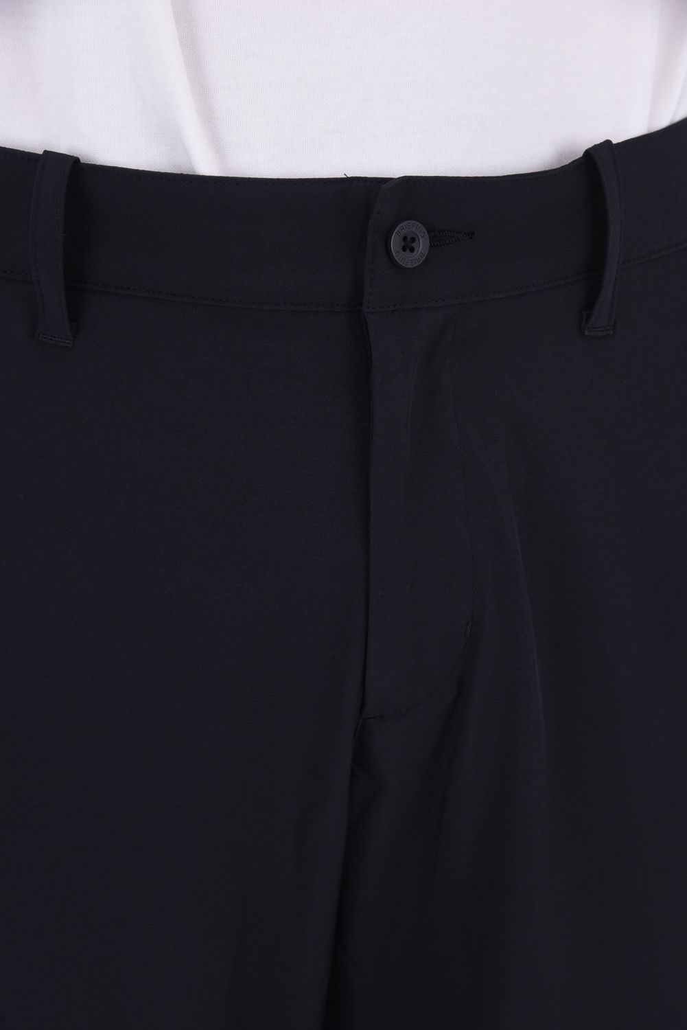 【26SS】 MEN'S COOLCORE LOGO ELASTIC PANTS / クールコア ウエストゴムベルト ロングパンツ (ブラック)