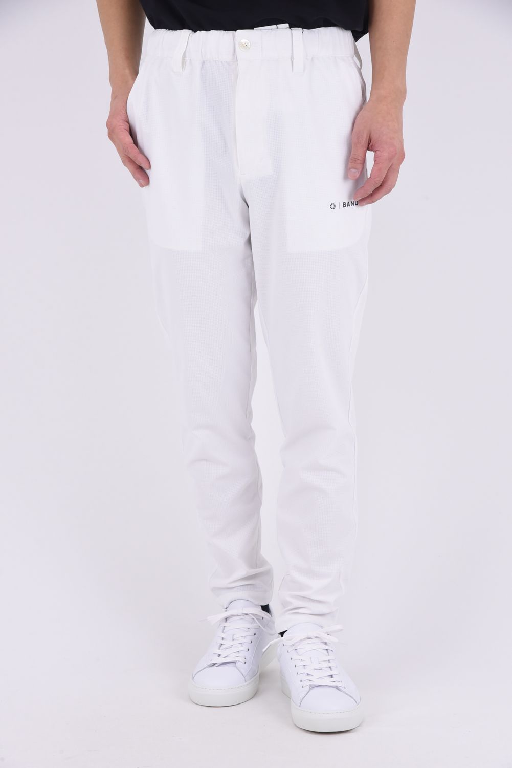 【26SS】 AERATION TAPERED PANTS / エアレーションドット テーパードパンツ (ホワイト)