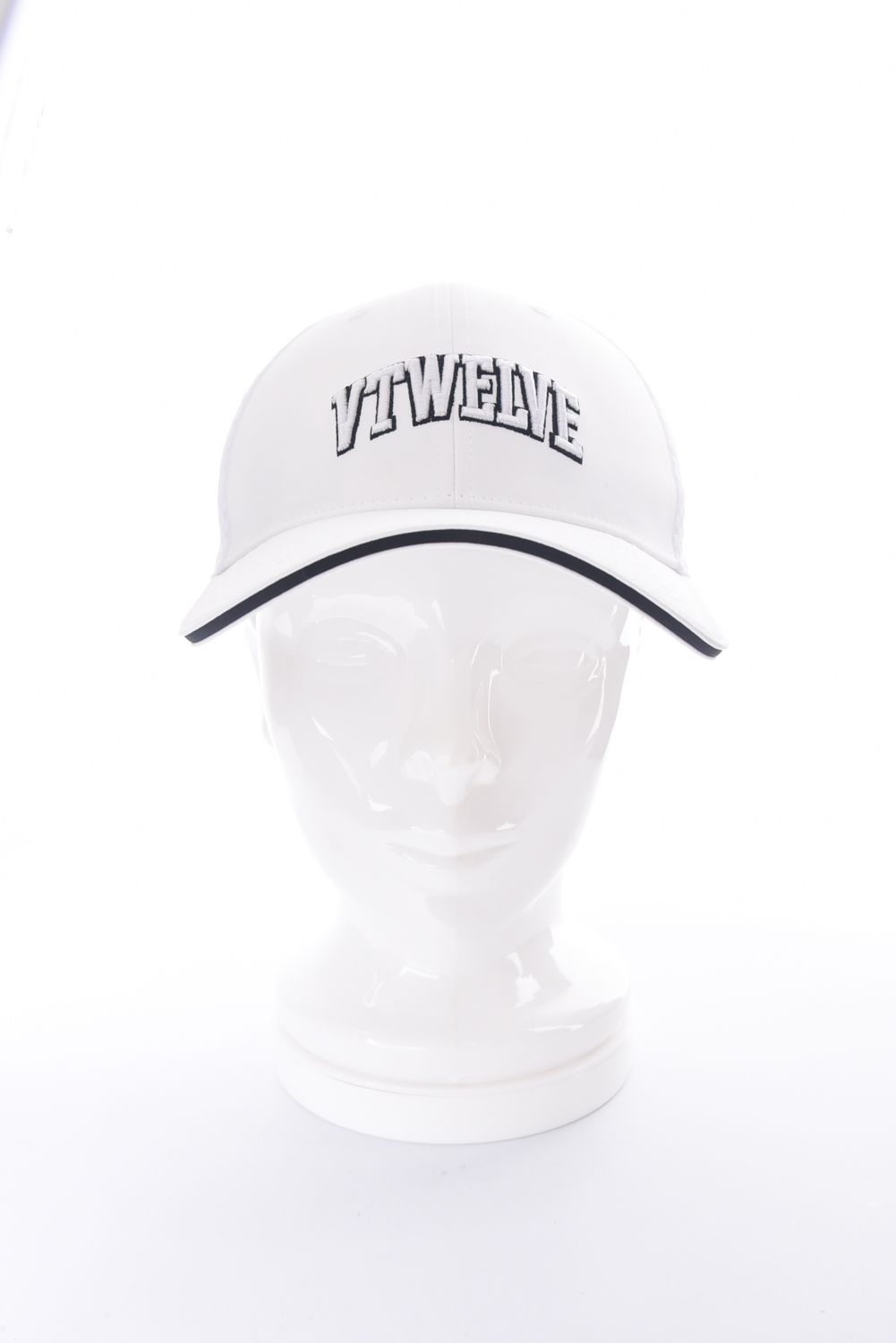 【26SS】 ARC CAP / 3Dブランドロゴ刺繍 メッシュキャップ (ホワイト)