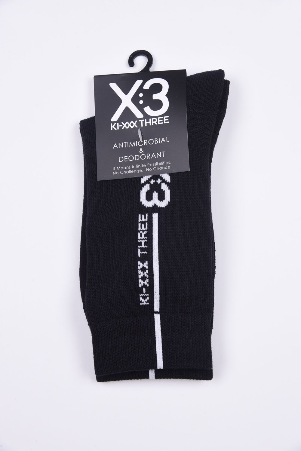 【レディース】 REGULAR LOGO SOCKS / レギュラー ロゴ ソックス (ブラック)