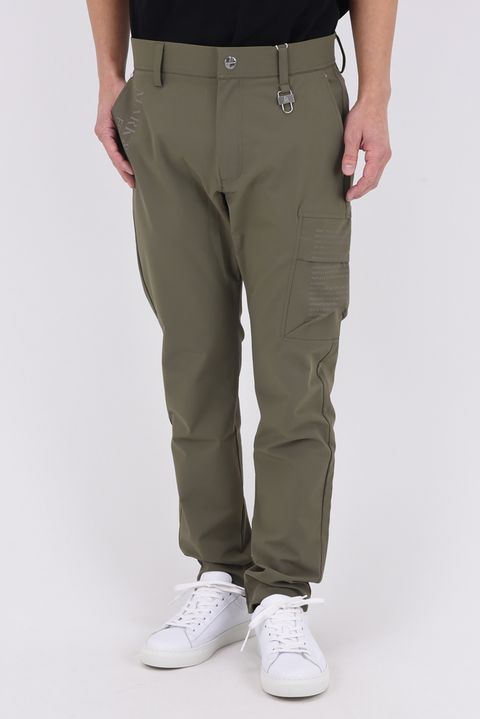 【26SS】 SCOPE ADAPTIVE UTILITY PANTS / ナイロンタフタ パッチポケット ハイストレッチ ロングパンツ (カーキ)