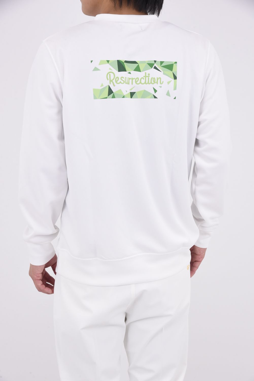 【25AW】 CUBISM LOGO CREW NECK SWEAT / ダンボールニット キュビズムロゴ クルーネックスウェット (ホワイト)*