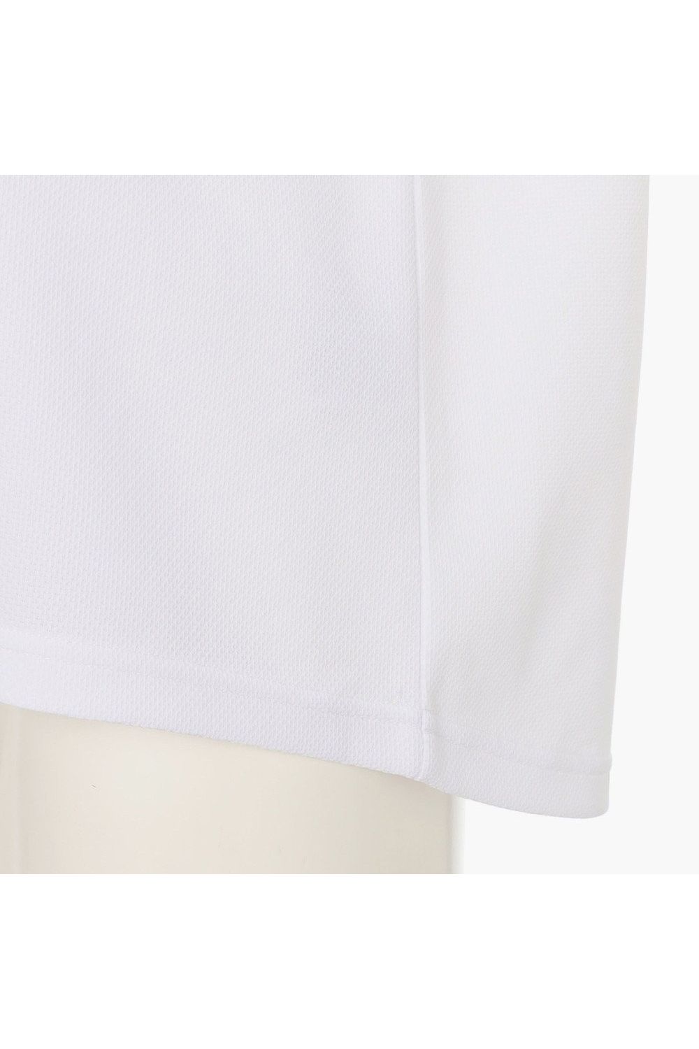 【26SS】【レディース】 WOMEN’S LINE HIGHNECK RF / カノコ生地 ラインロゴテープ リラックスフィット モックネックTシャツ (ホワイト)