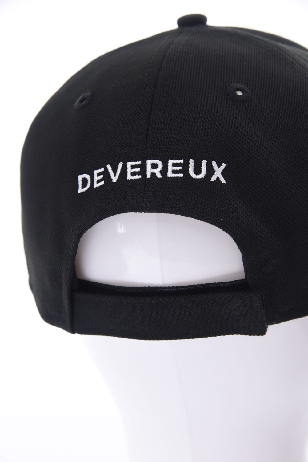 【26SS】 DVG NEWERA SKULL CAP / スカル刺繡 ベースボールキャップ (ブラック)