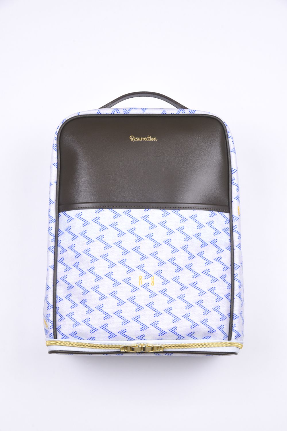 PINGUE (ピングー) / ブランドオリジナルテキスタイル シューズケース (アクア)*