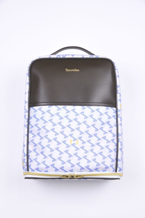 PINGUE (ピングー) / ブランドオリジナルテキスタイル シューズケース (アクア)*