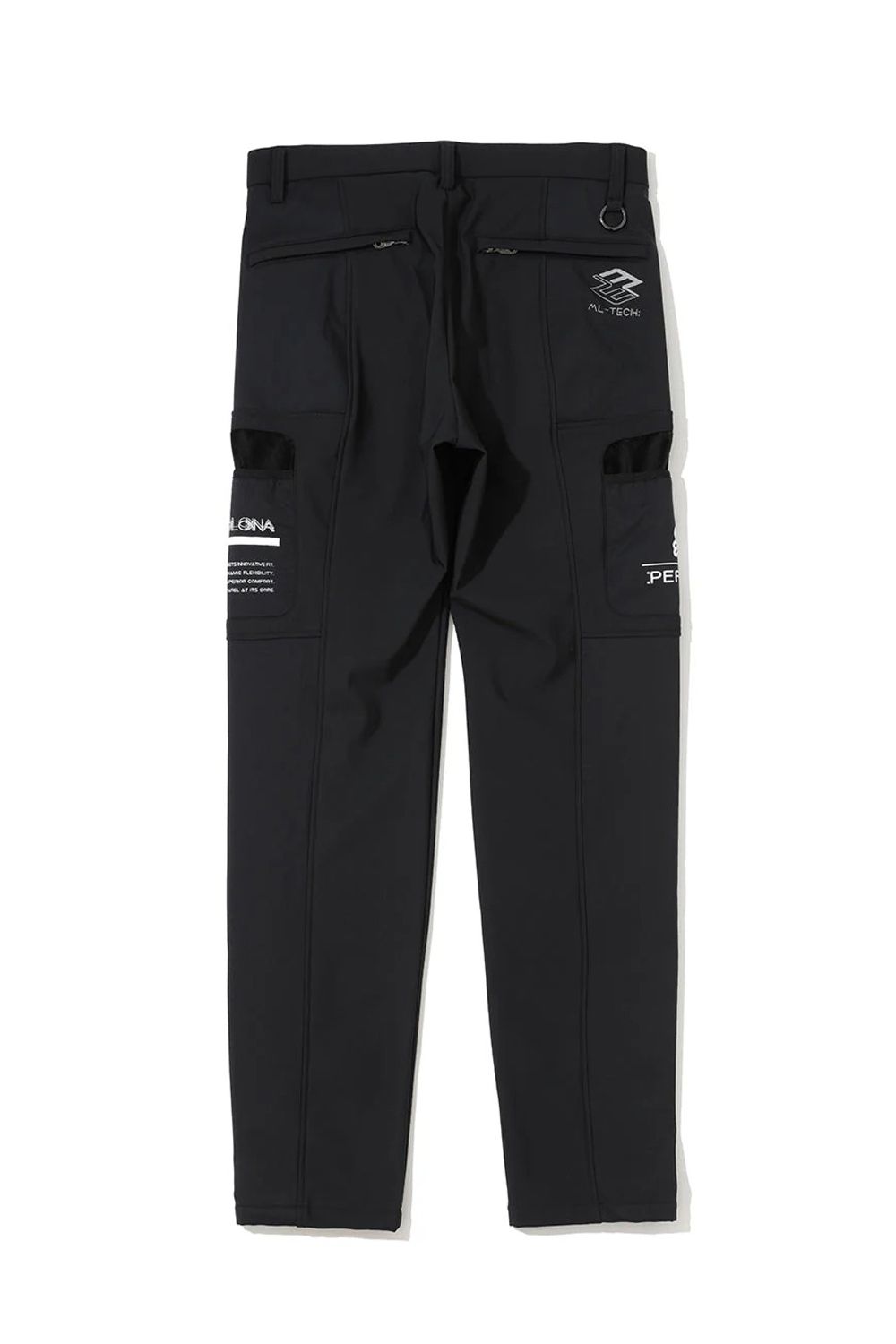 【2025AW】 PRIMAL AIR HYBRID PANTS / PERTEX®ナイロン リフレクタープリント ハイブリッドロングパンツ (ブラック）