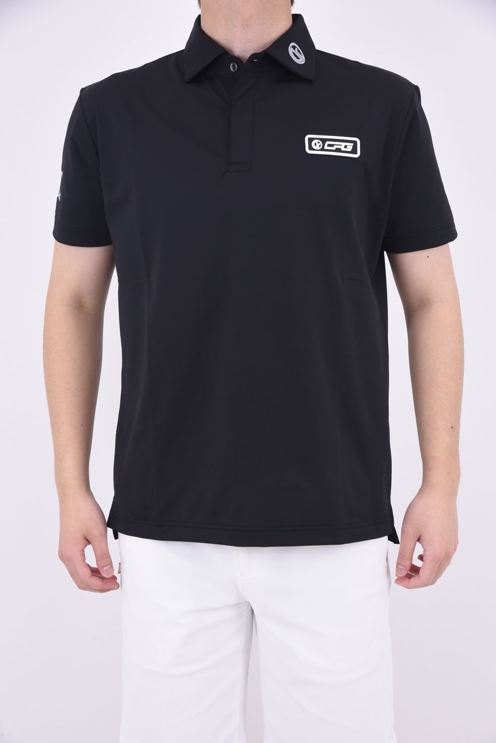CPG GOLF - BIG LOGO POLO / ビッグロゴ ポロシャツ (ブラック 