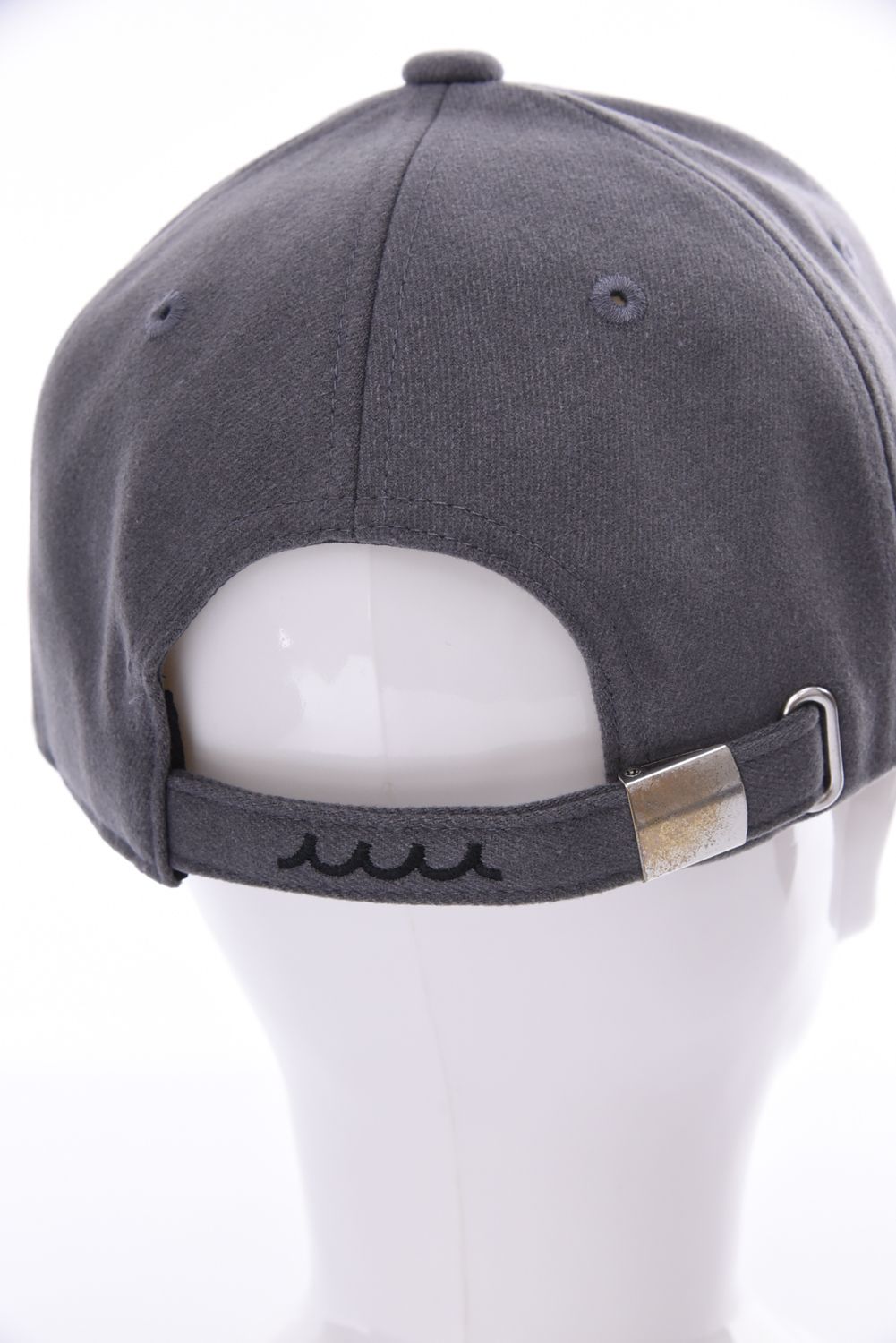 【26AW】 COLLEGE LETTERING CAP / ブランドロゴ刺繍 キャップ (グレー)