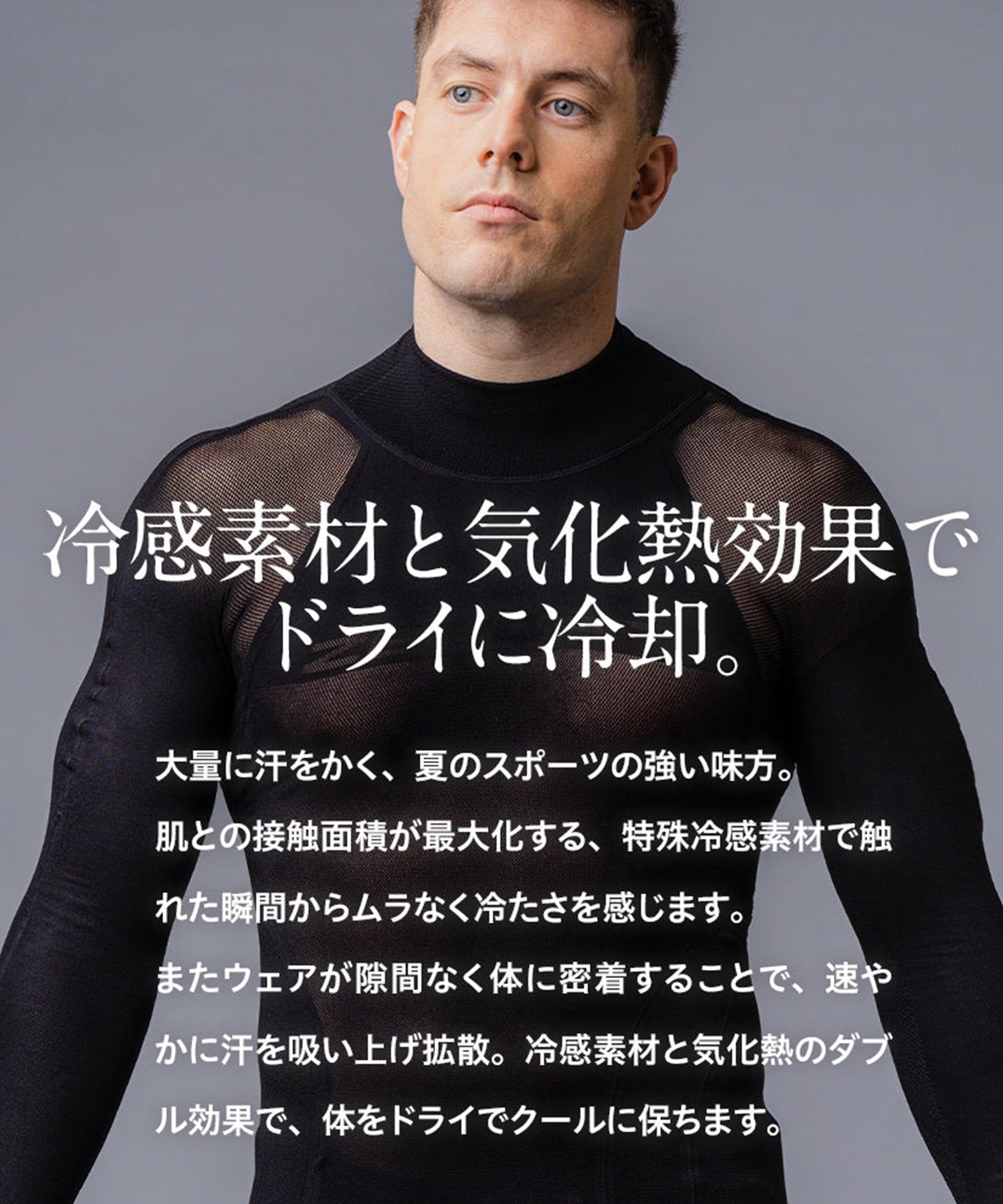 ZEROFIT - 【返品・交換不可】 ICE WEAVE CREW NECK / クルー