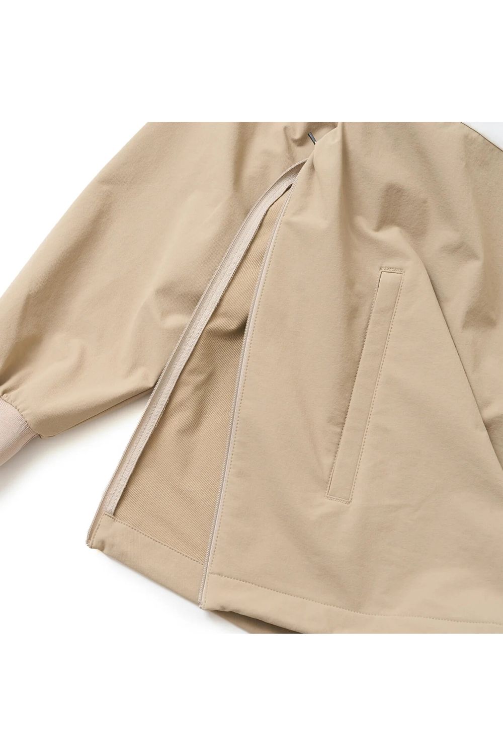 【26AW】 WB SWITCH JKT / ツートーン ブランドロゴ ナイロンジャケット (ネイビー)