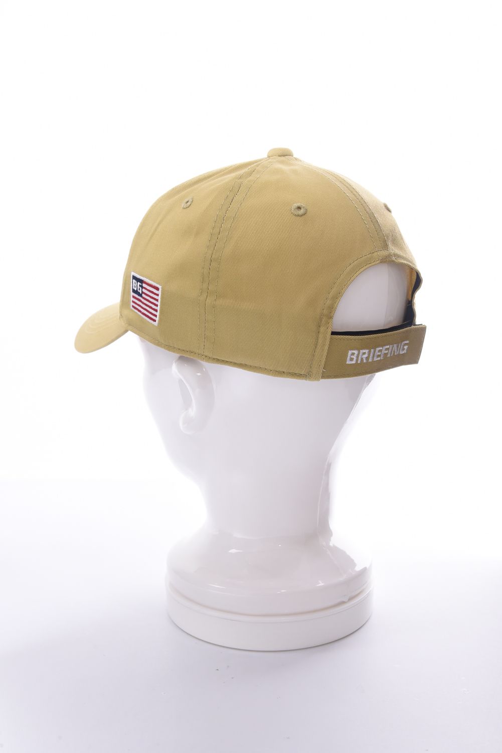 【26SS】 MEN’S INITIAL CAP / ブランドイニシャル刺繍 キャップ (ベージュ)