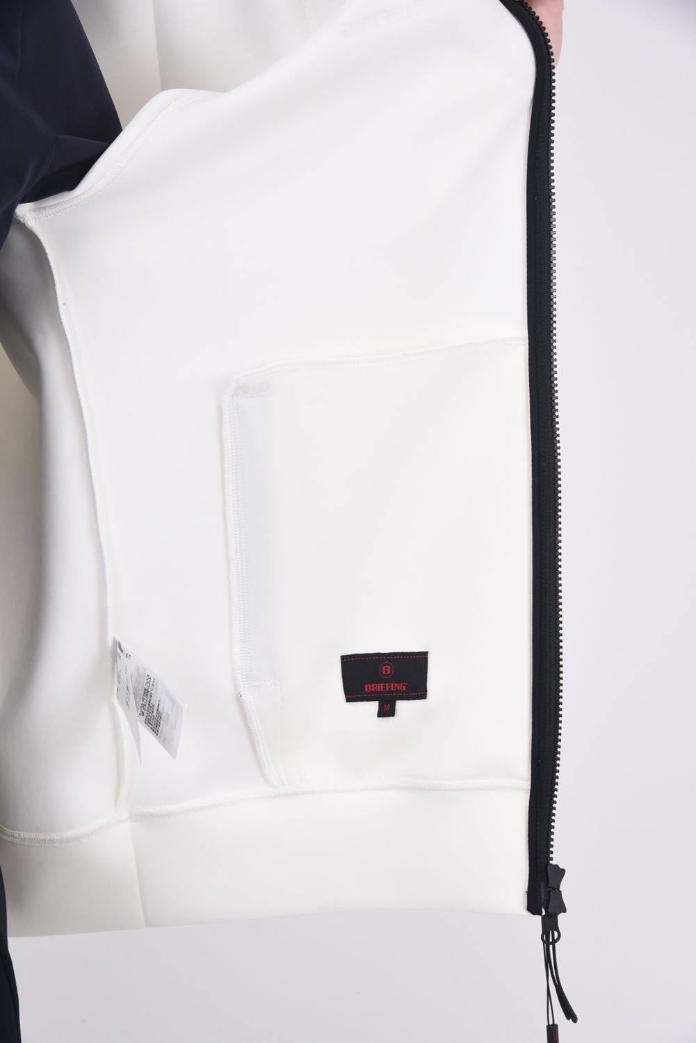 ブリーフィングゴルフ BRIEFING FAKE LAYERED PARKA BRIEFING - MENS FAKE LAYERED PARKA / フェイクレイヤード