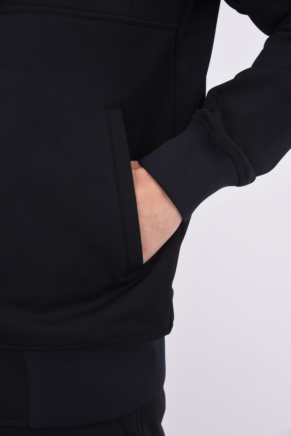 【25AW】 HEAT PERFORMER ZIP UP BLOUSON / HEAT PERFORMA®ツイル 裏起毛 ジップアップブルゾン (ブラック)