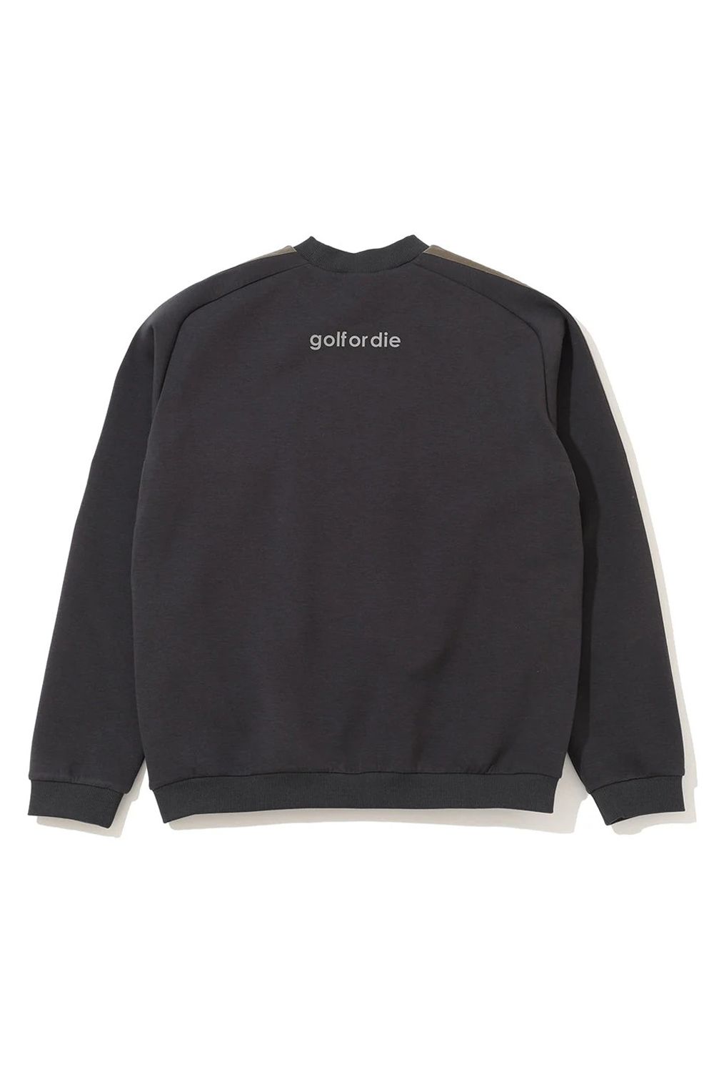 【2025AW】 EVER PERFORMANCE PULLOVER / ダンボールニット 裏起毛 リフレクタープリント クルーネックプルオーバー (チャコール)