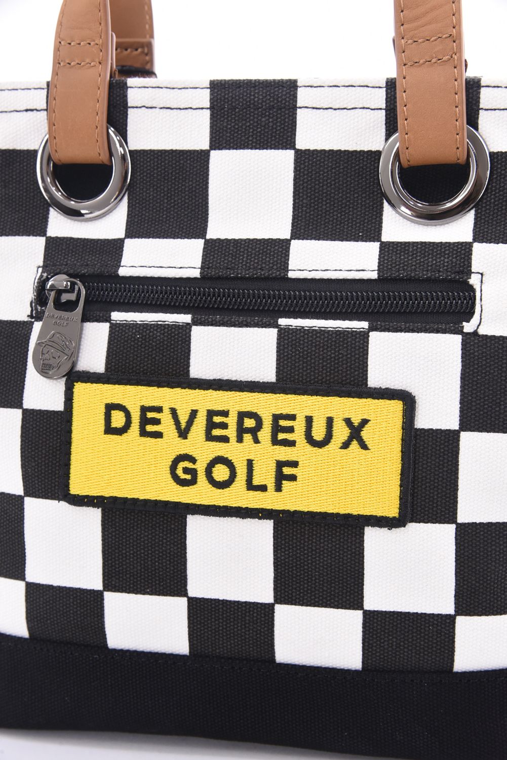 CHECKER CART BAG / チェッカー カートバッグ (ホワイト)