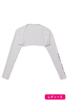Jun Rope Uv 吸汗速乾 Uvインナー 長袖ボレロ ホワイト レディース Gossip Golf