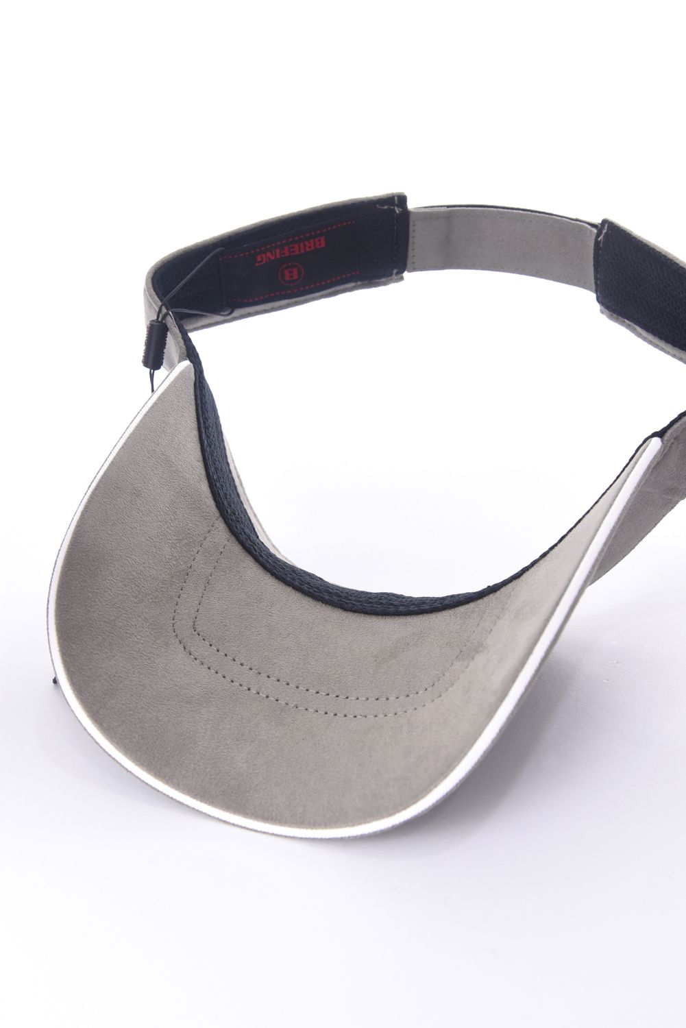 SUEDE VISOR / スウェード生地 サンバイザー (グレー)