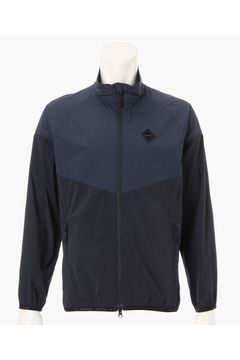 【26SS】 MEN'S BI-COLOR WIND BLOUSON / バイカラー スタンドカラーブルゾン (ネイビー)