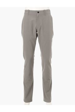 【26SS】 MEN'S COOLCORE LOGO ELASTIC PANTS / クールコア ウエストゴムベルト ロングパンツ (グレー)