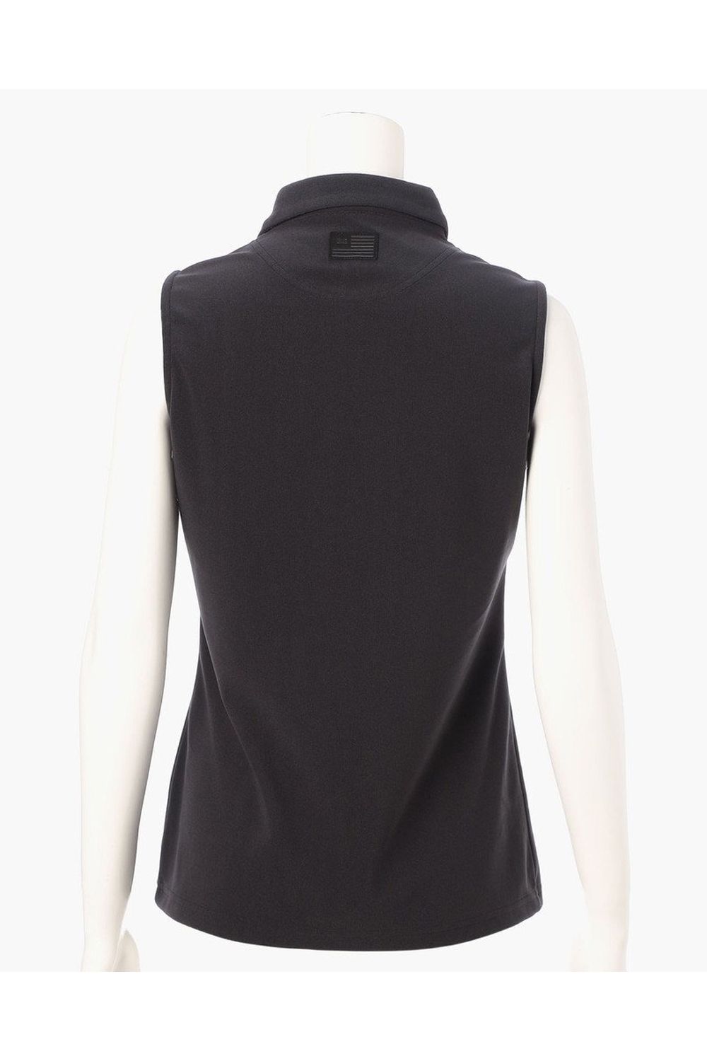 【26SS】【レディース】 WOMEN’S DRY PILE NS SHIRT / ドライパイル生地 ノースリーブポロシャツ (ブラック)
