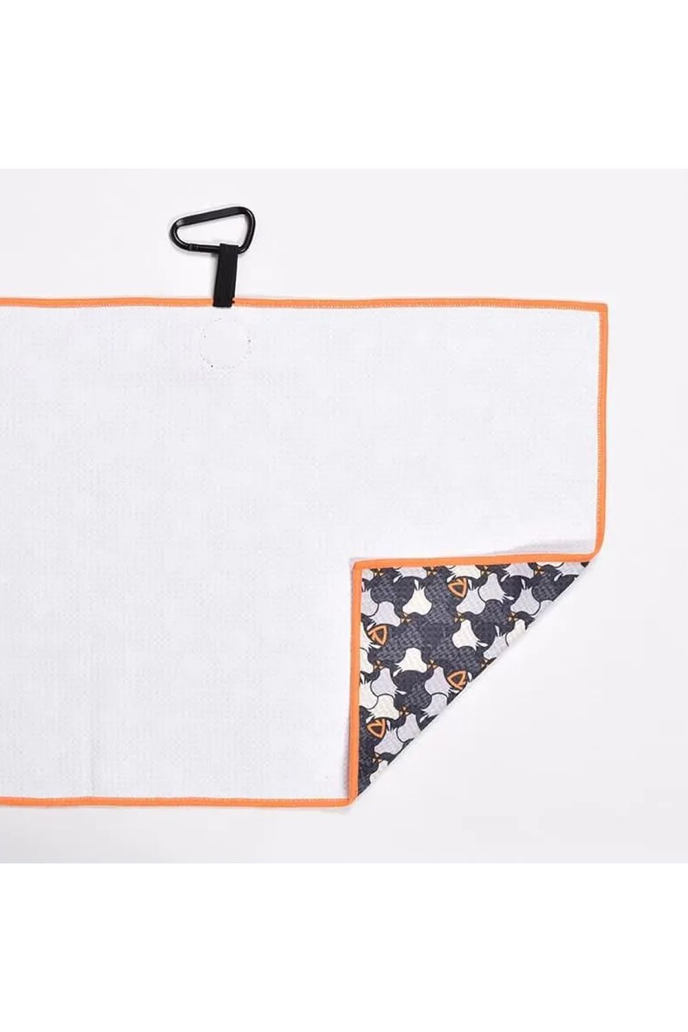 【26AW】 Caddie Towel / カラビナ付き マグネット内蔵 キャディタオル (バーズタイル)