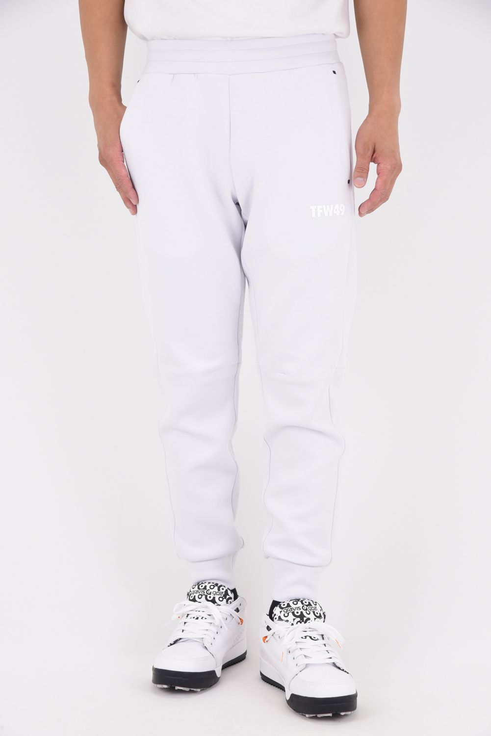 【25AW】 CARDBOARD MATERIAL JOGGER PANTS / ダンボール素材 ジョガー パンツ (アイスグレー)