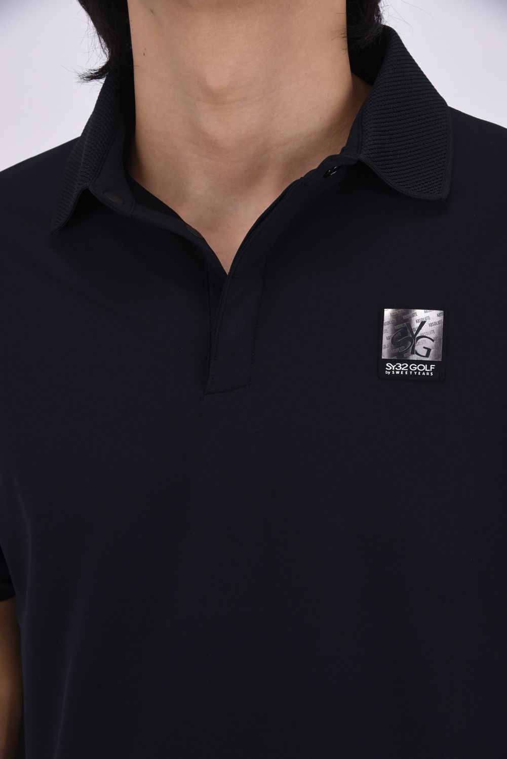 【26SS】 BOSELLI DRY POLO / ドライ ポロシャツ (ブラック)