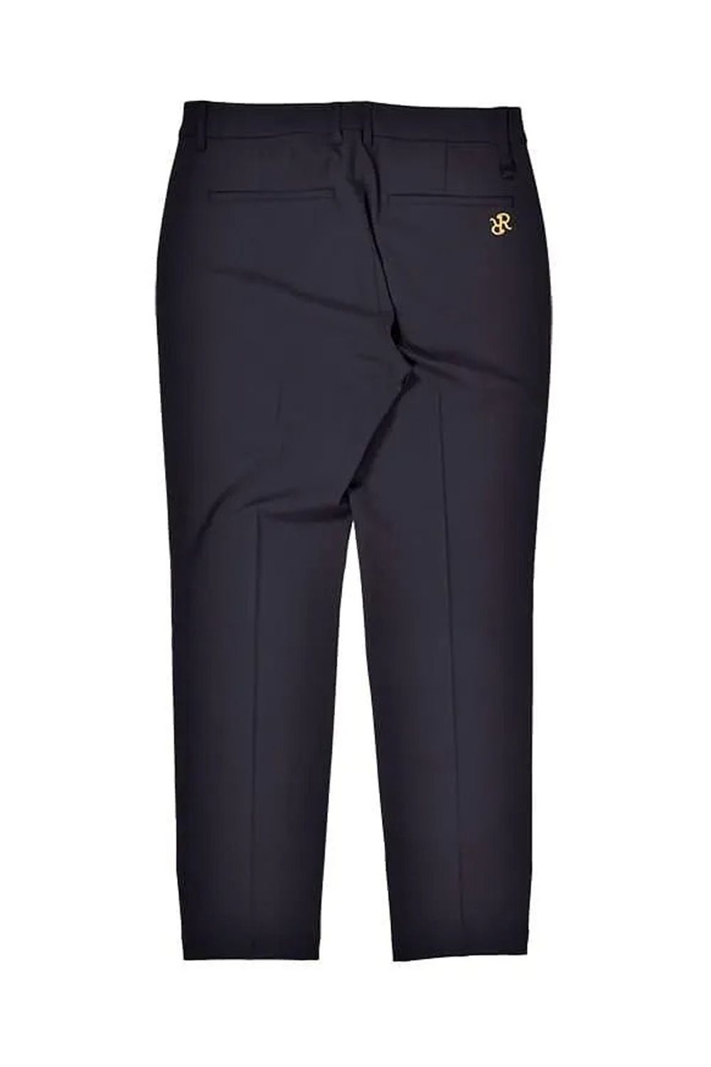 【25AW】 BASIC LONG PANTS / ベーシック センタープリーツ ロングパンツ (ブラック)*