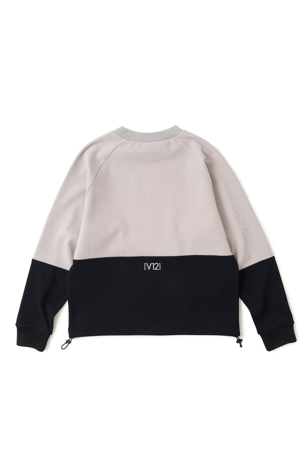 【26AW】 【レディース】 REVERSE CREW / バイカラー 反転ロゴ スウェット (ベージュ)