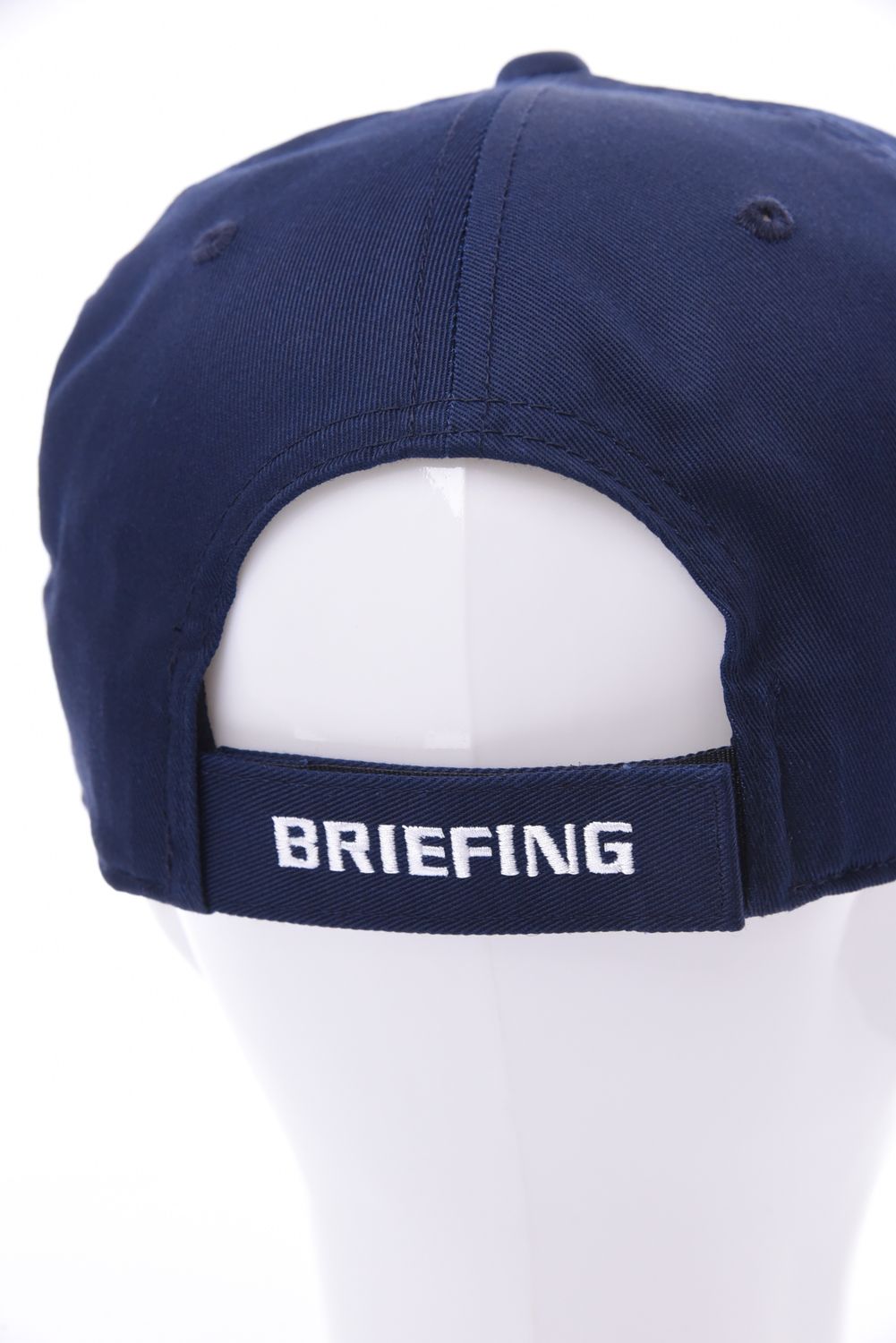 【26SS】 MEN’S BASIC FLAT VISOR CAP / ベーシック ブランドロゴ フラットキャップ (ネイビー)