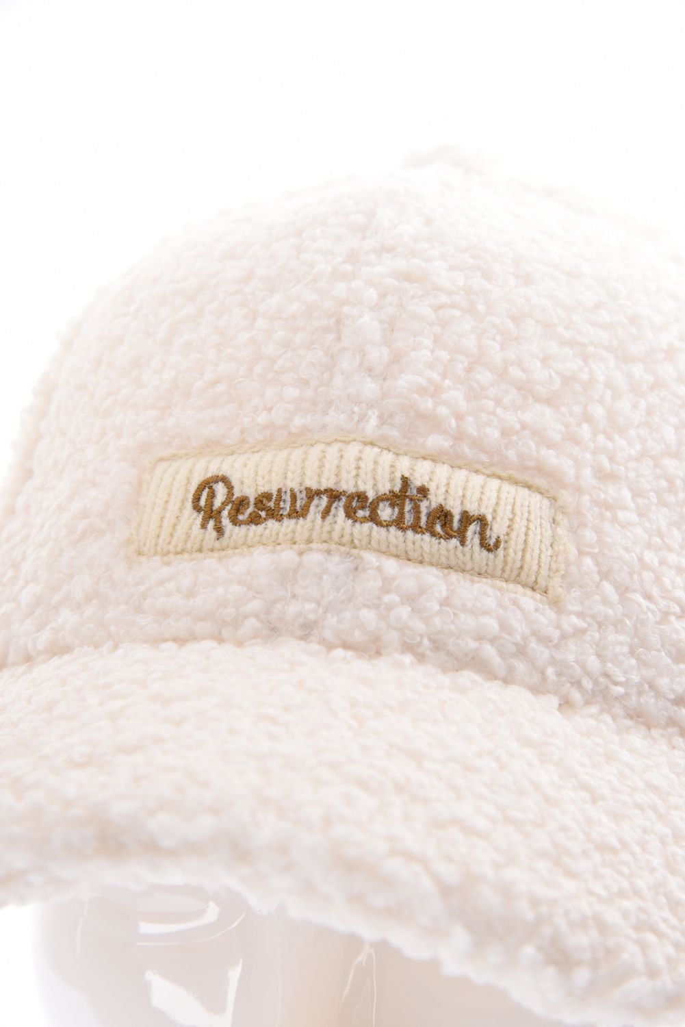 【26AW】 KNIT TAG BOA CAP / ニットタグボアキャップ  (オフホワイト)