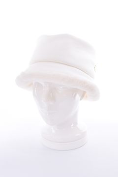 【26AW】 MOUTON LIKE HAT / ムートンライクハット (ホワイト)