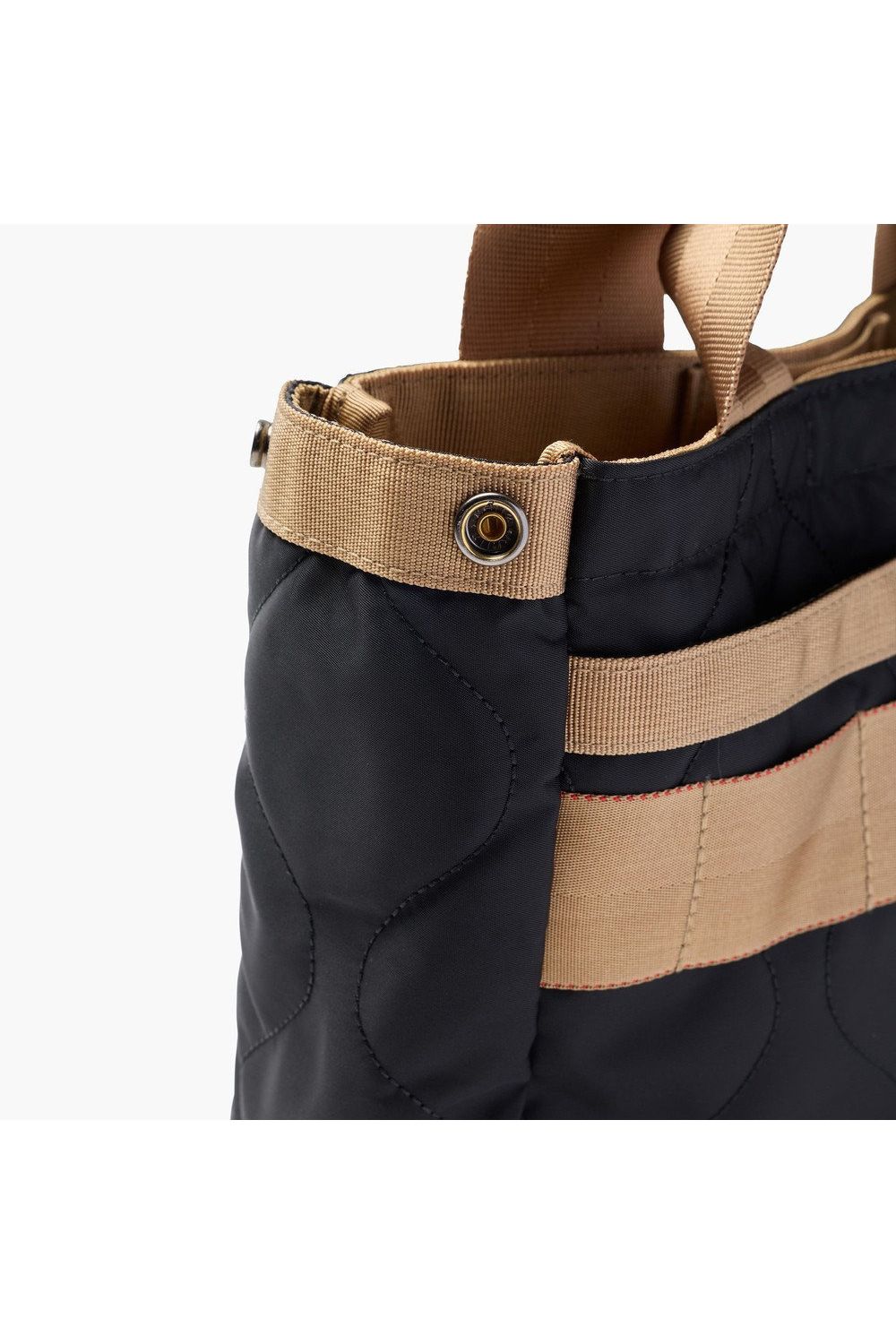【26AW】【MIL COLLECTION】 CLASSIC CART TOTE QUILTED MIL CY / コーデュラナイロン キルティング生地 カートバッグ (ブラック)