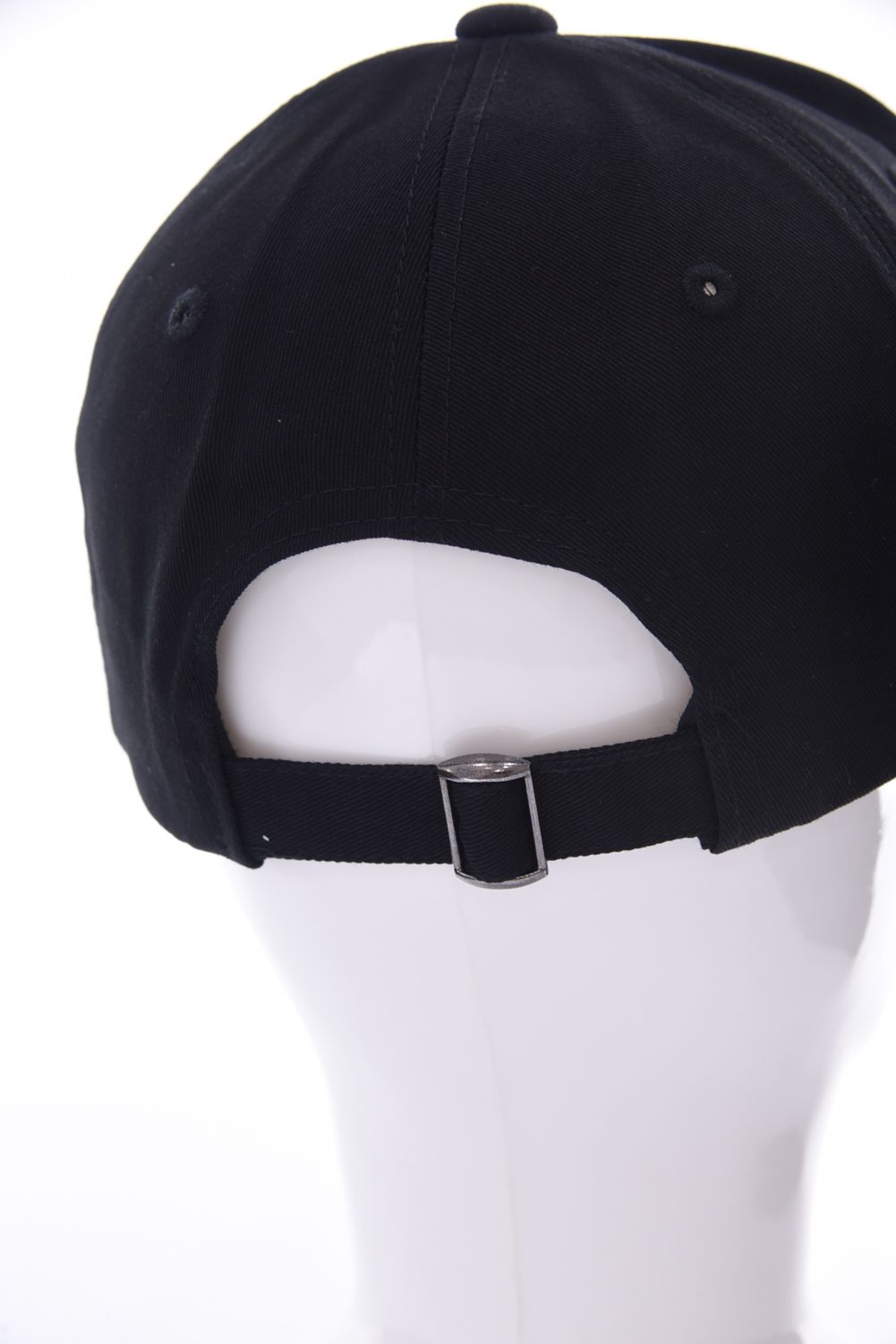 METAL PRINT LOGO CAP / メタルロゴ 6パネルキャップ (ブラック)
