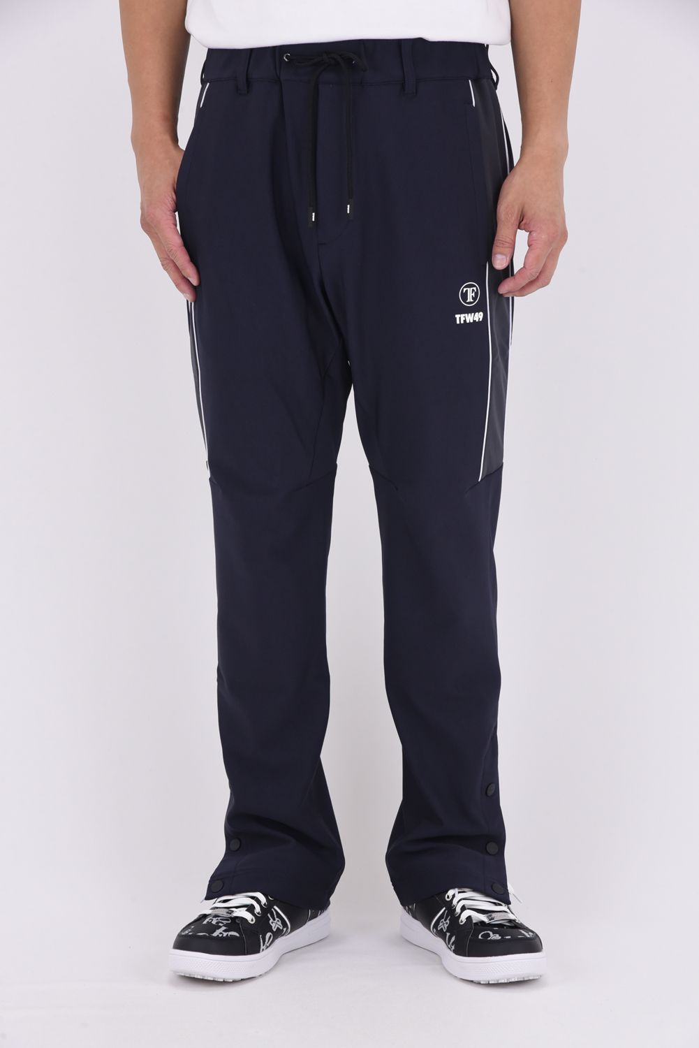 【25AW】 SPORTY TRACK PANTS / スポーティー トラック パンツ (ネイビー)
