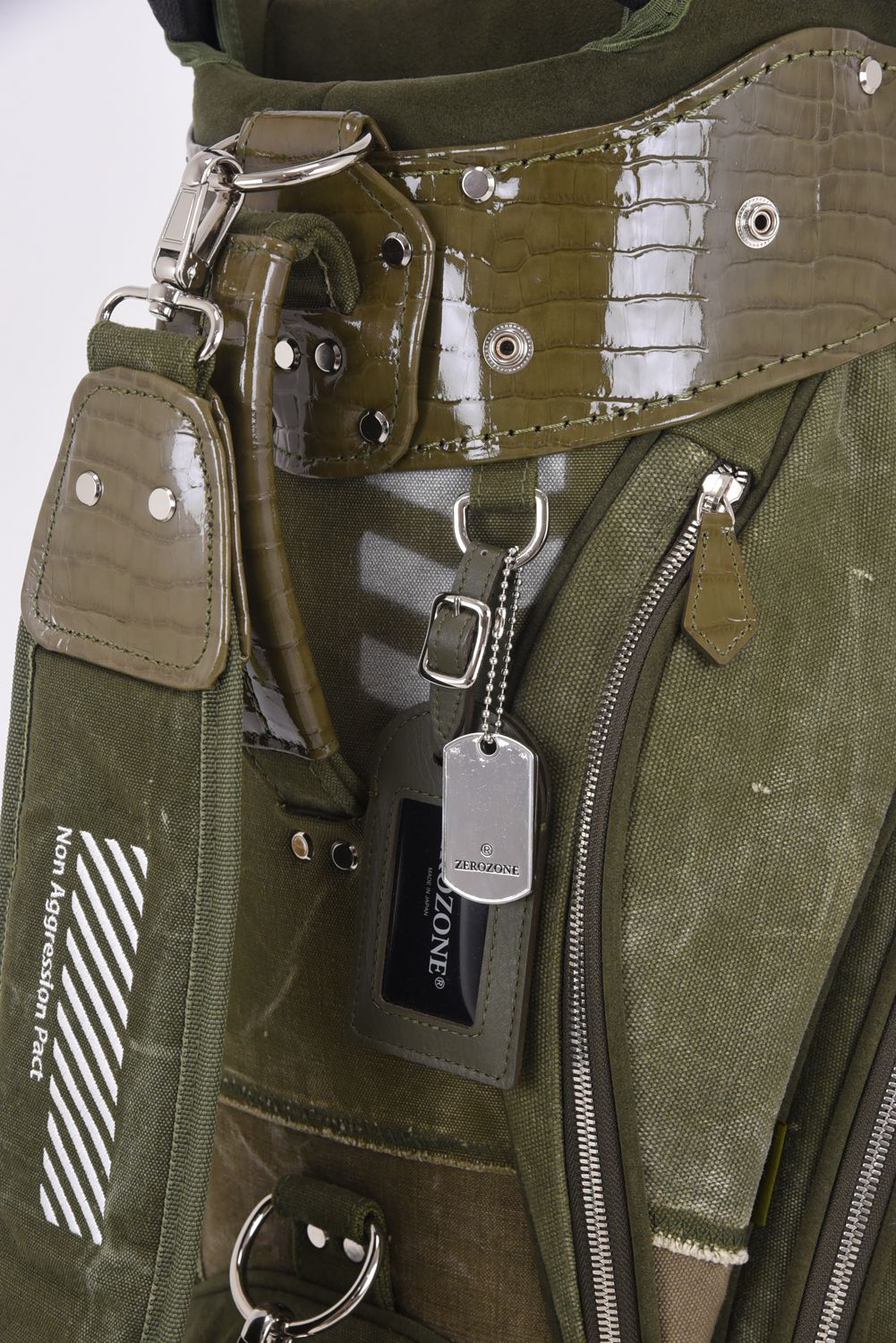 【銀行振込・代金引換不可】【返品・交換不可】 ミリタリーマテリアル キャディバッグ