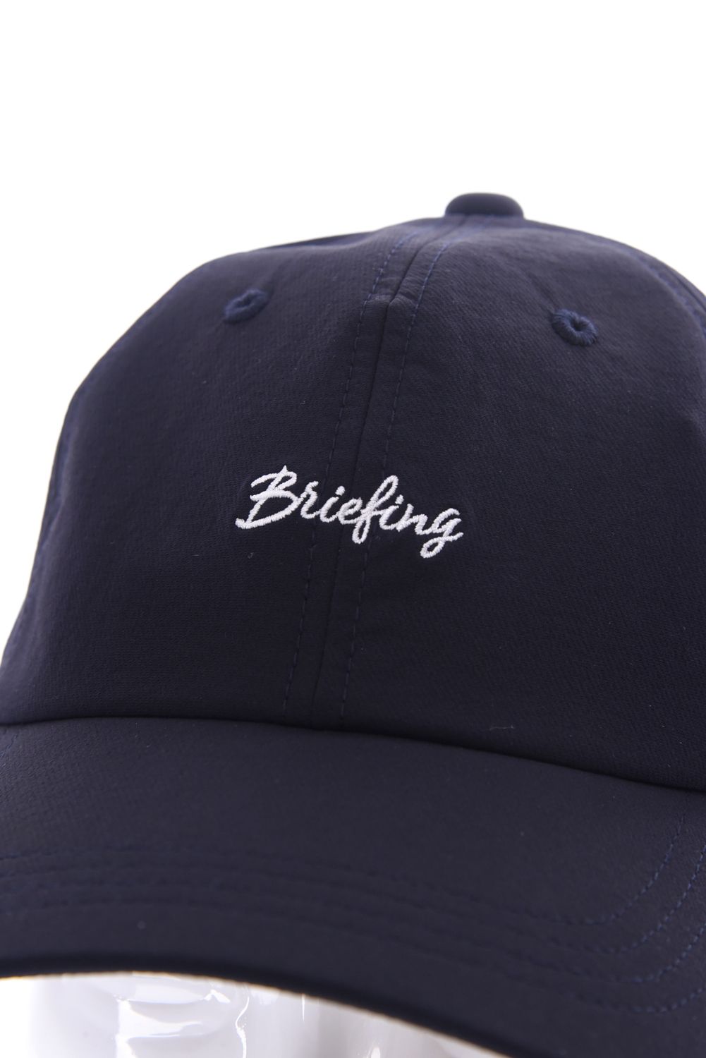 【26SS】【レディース】 WOMEN’S SMALL LOGO RIBBON CAP / ブランドロゴ バックリボン キャップ (ネイビー)