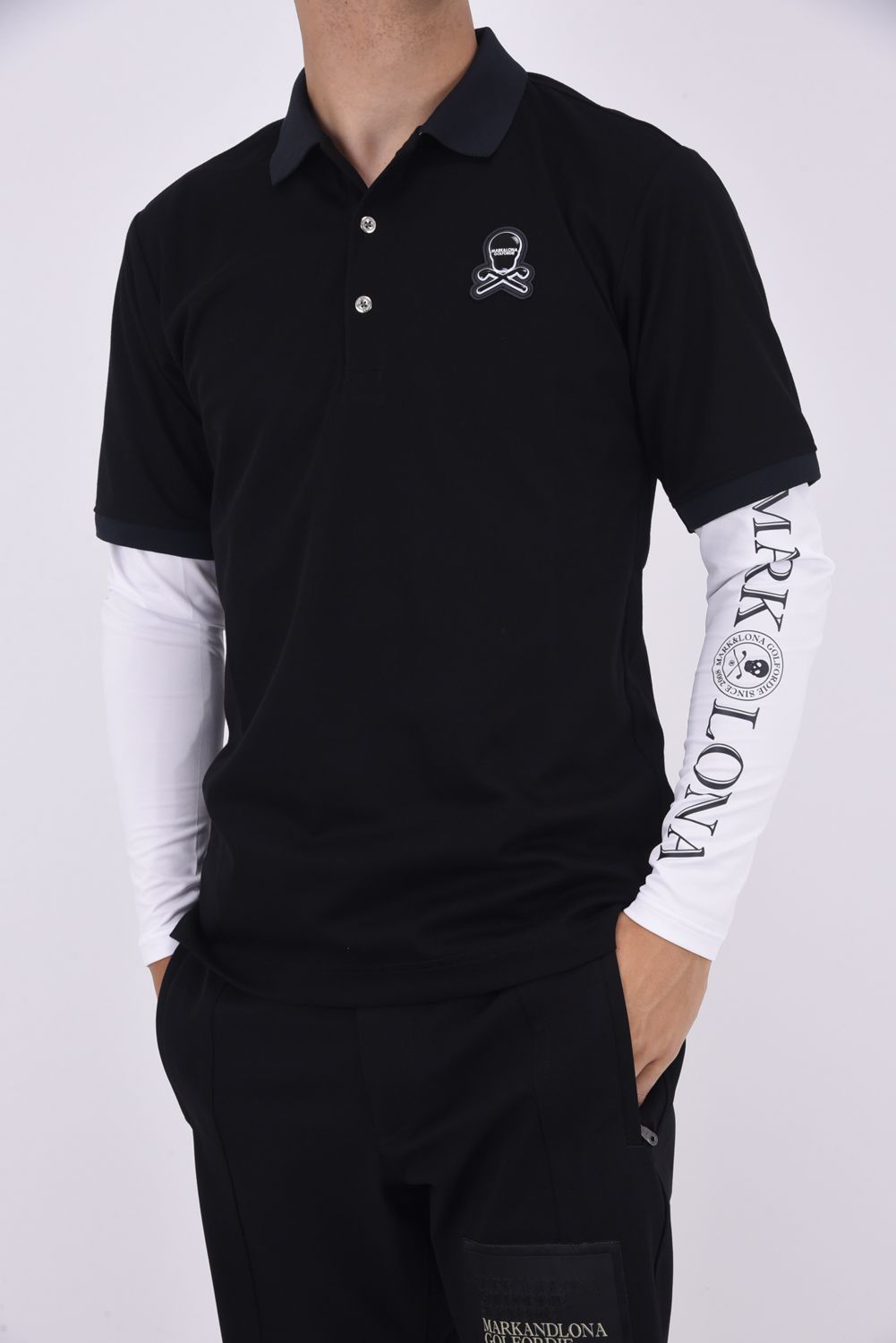 U‐NECK INNER / Uネック ロングスリーブ インナー (ホワイト)