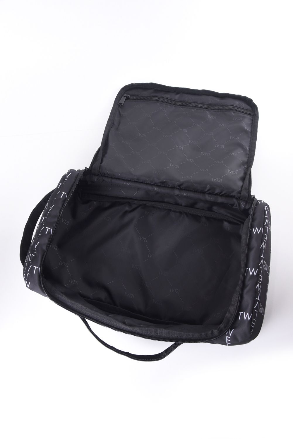 【26SS】 TYPO GRID SHOES CASE / ブランドロゴ シューズケース (ブラック)